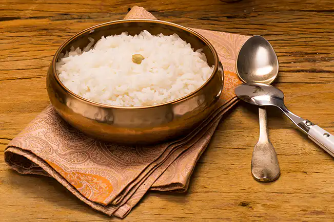 Arroz basmati com cardamomo