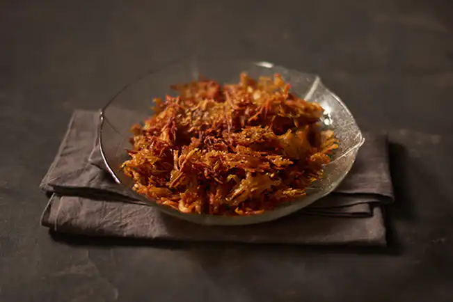 Batata-doce palha assada