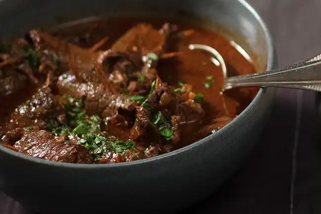 Bife rolê (bracciola)