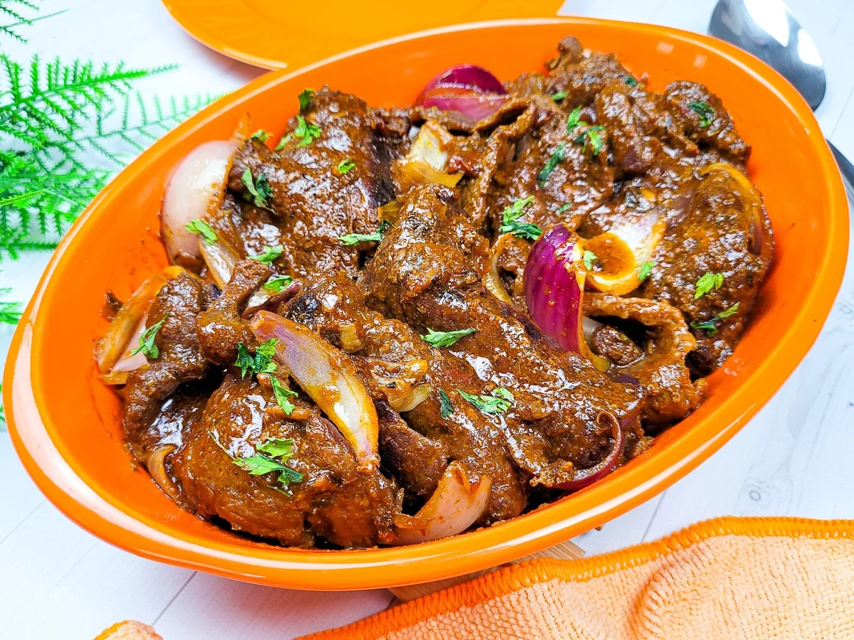 Bife na panela de pressão