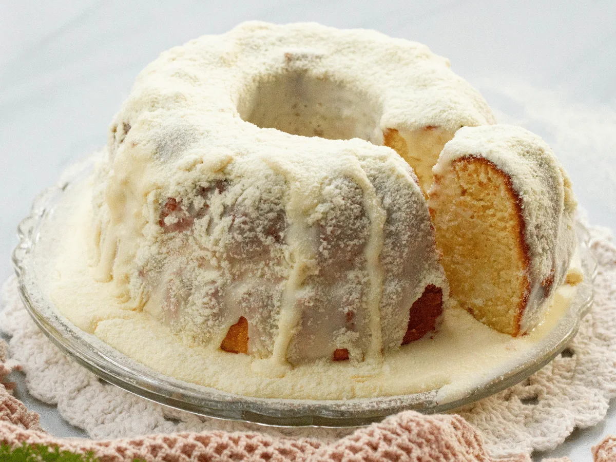 Bolo de leite em pó