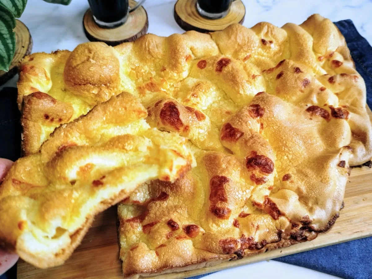 Bolo tobogã de polvilho