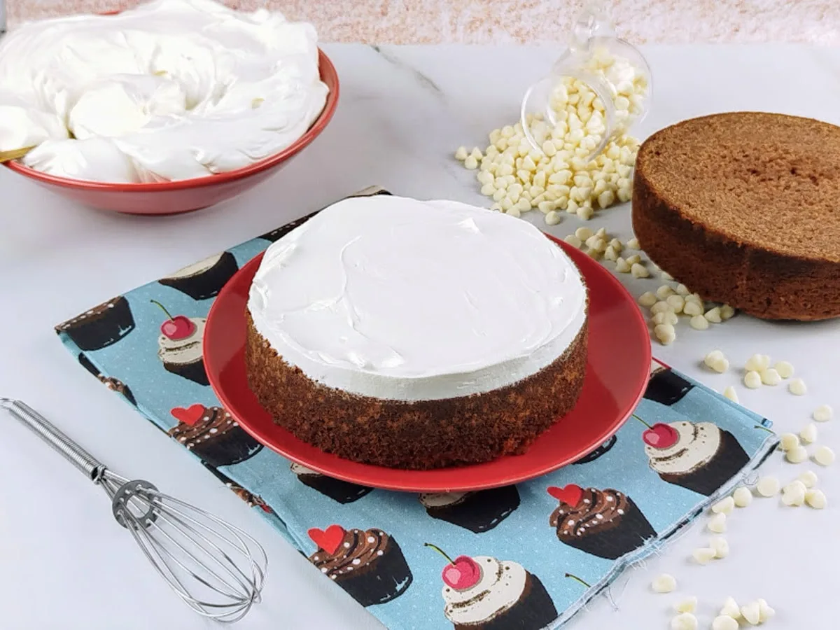 Brigadeiro branco para bolo