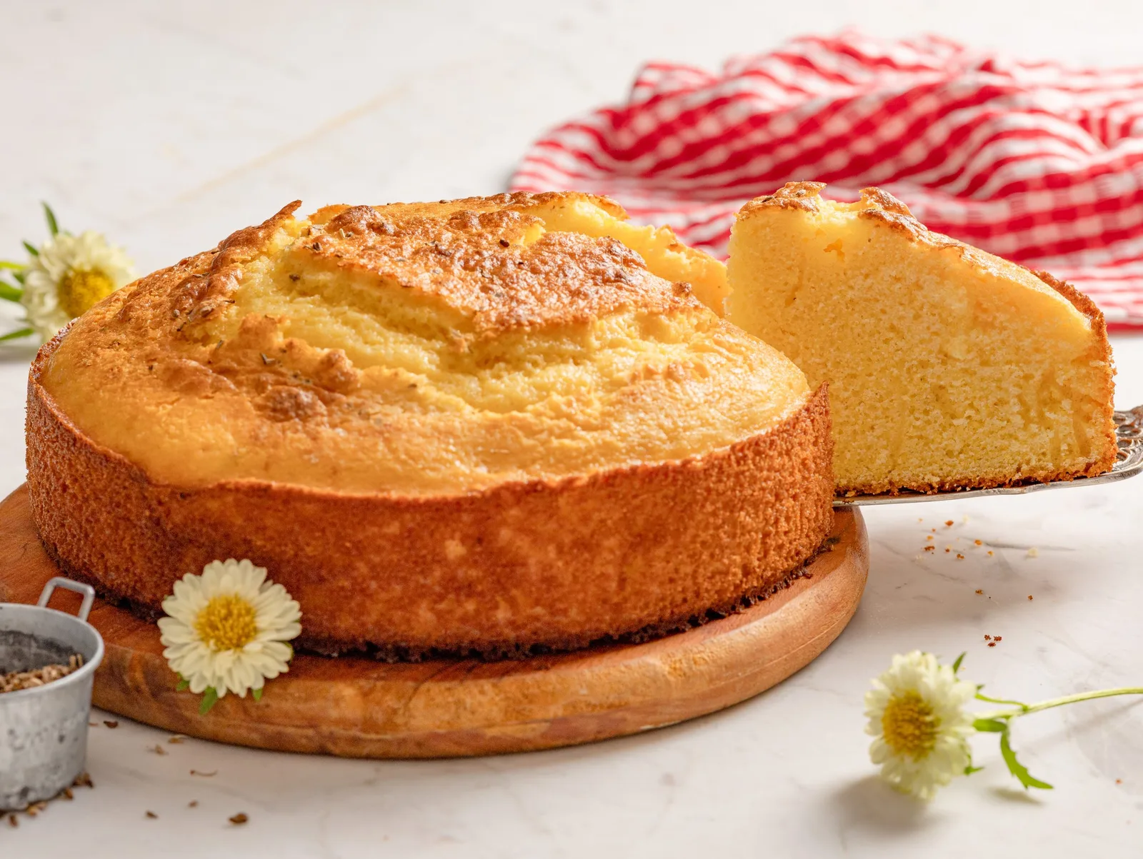 Broa de fubá de liquidificador