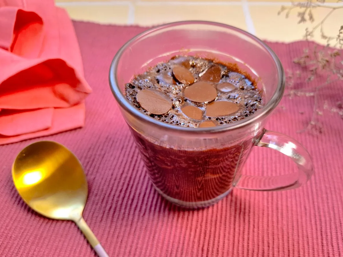 Brownie de caneca simples