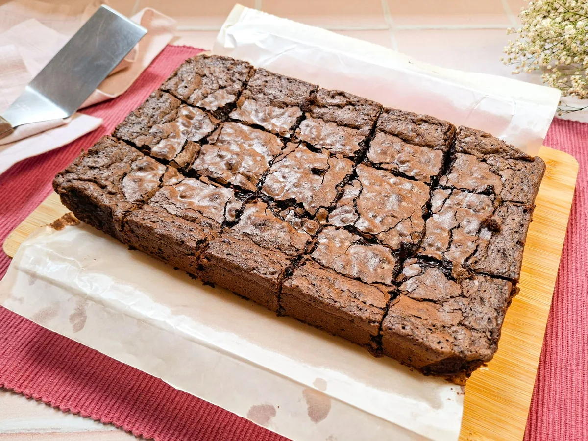 Brownie de chocolate rápido