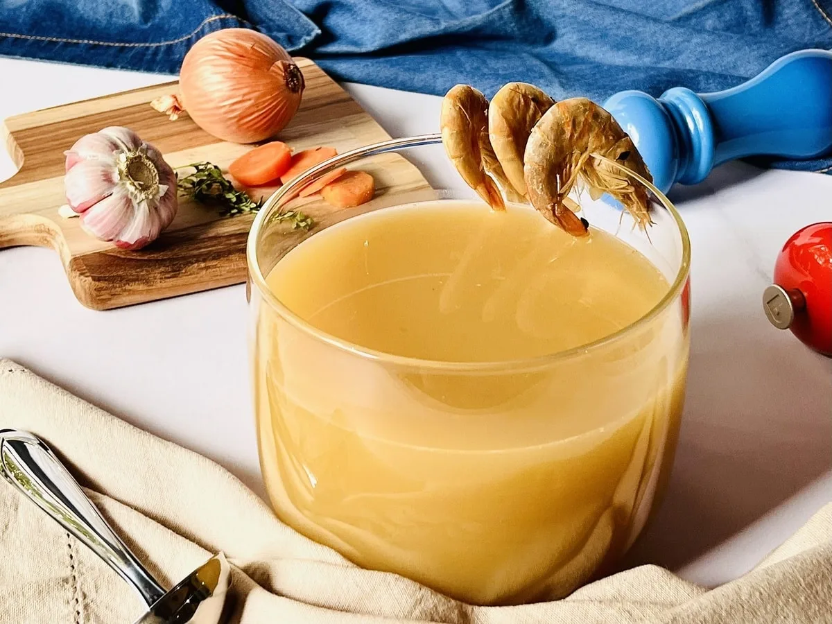 Caldo de camarão