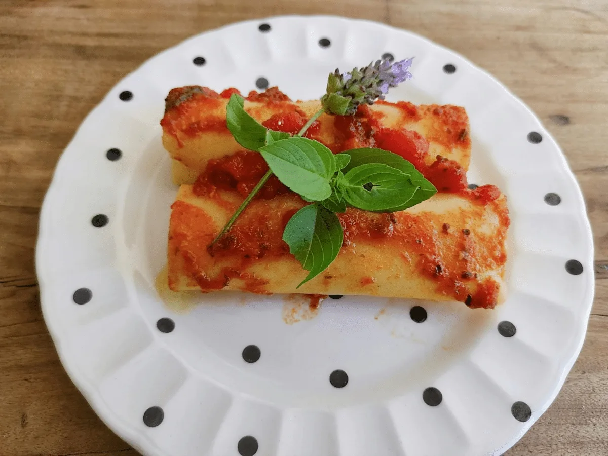 Canelone de ricota fácil