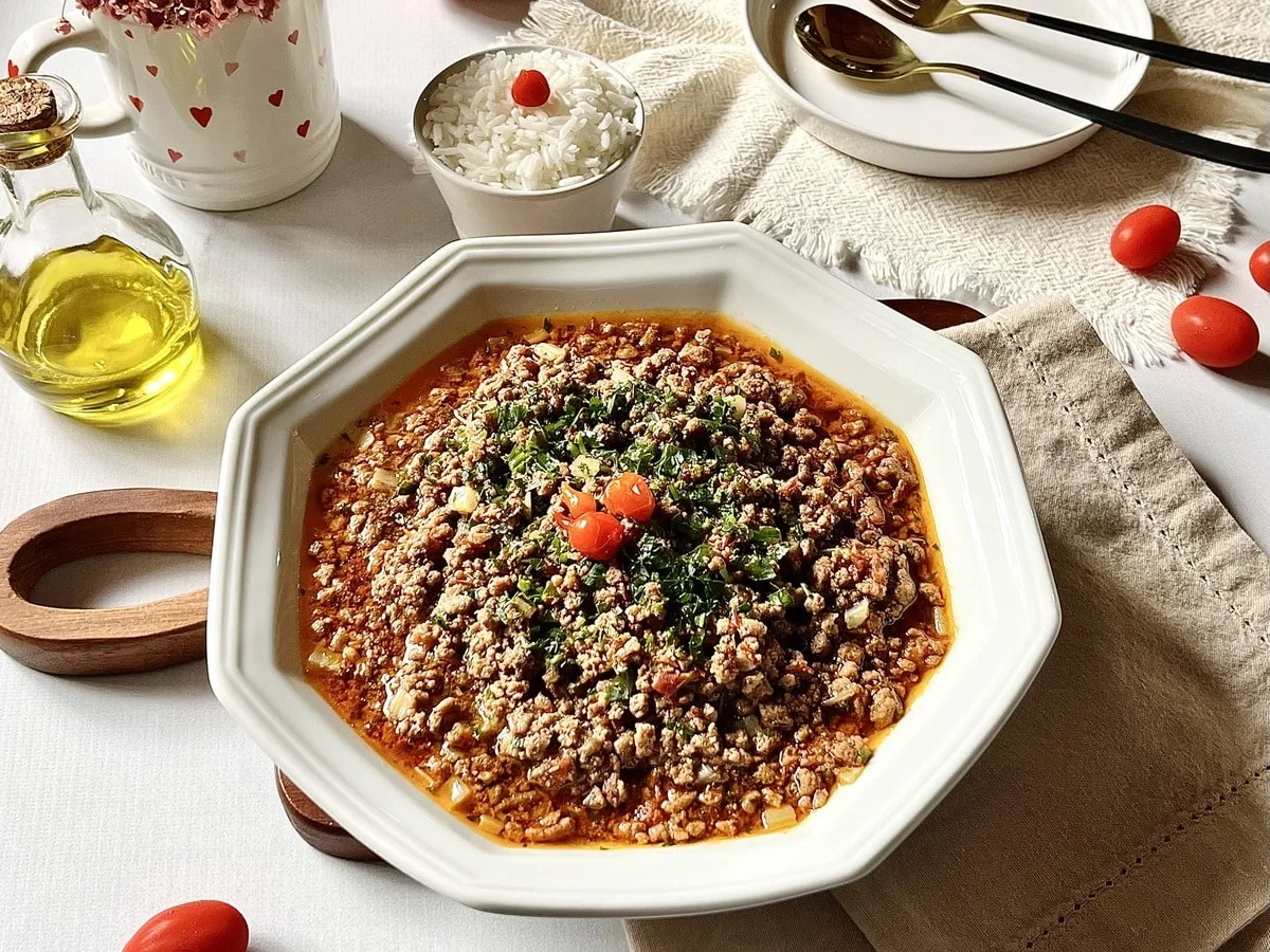 Carne moída simples