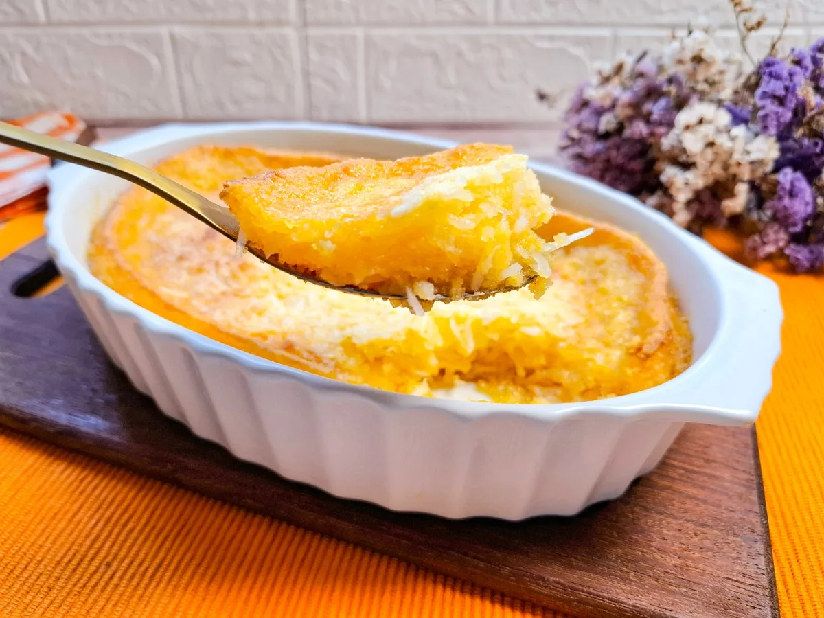 Cocada de forno cremosa