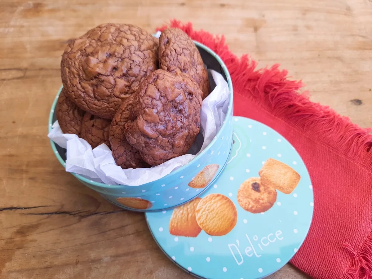 Cookies de brownie