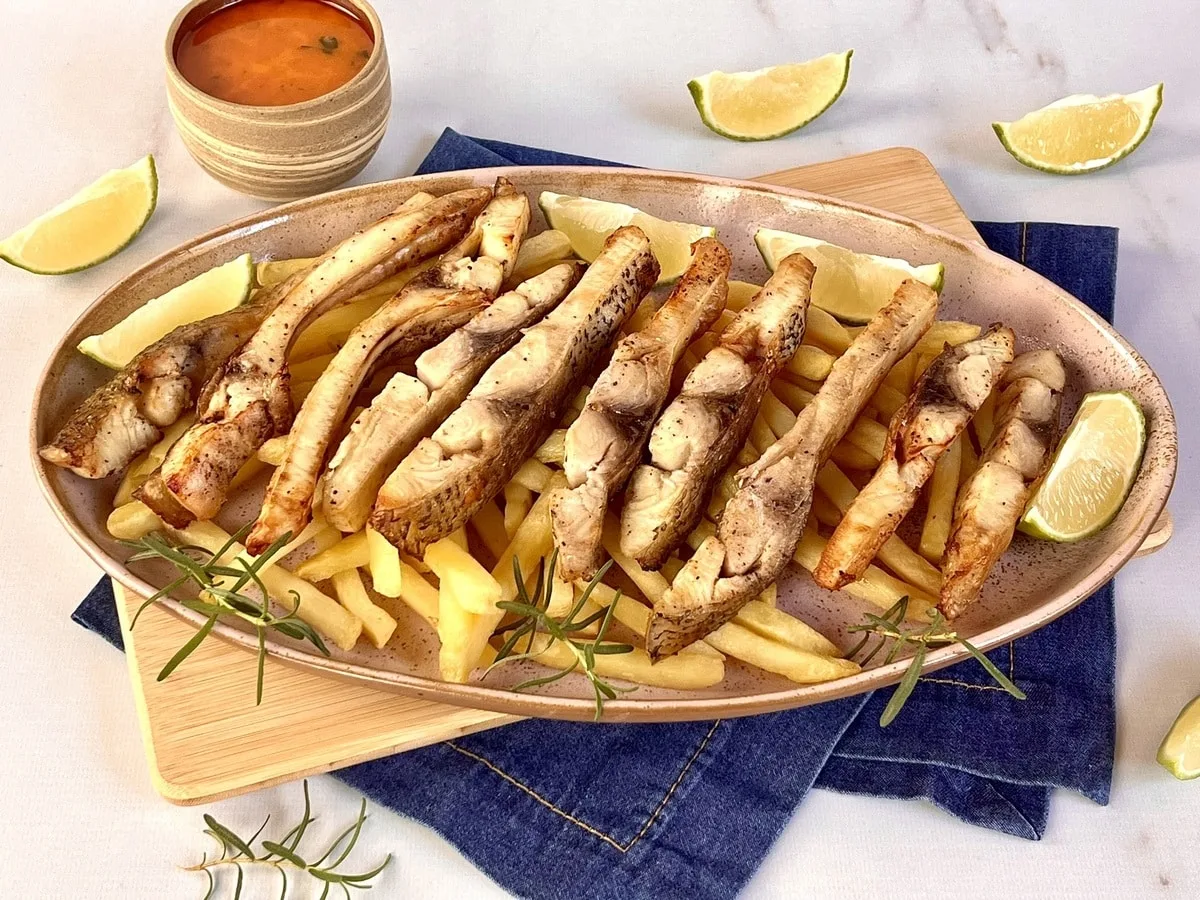 Costela de tambaqui na airfryer