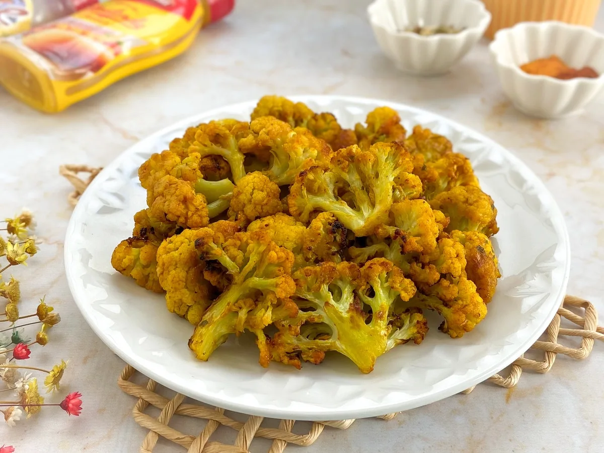 Couve-flor na air fryer
