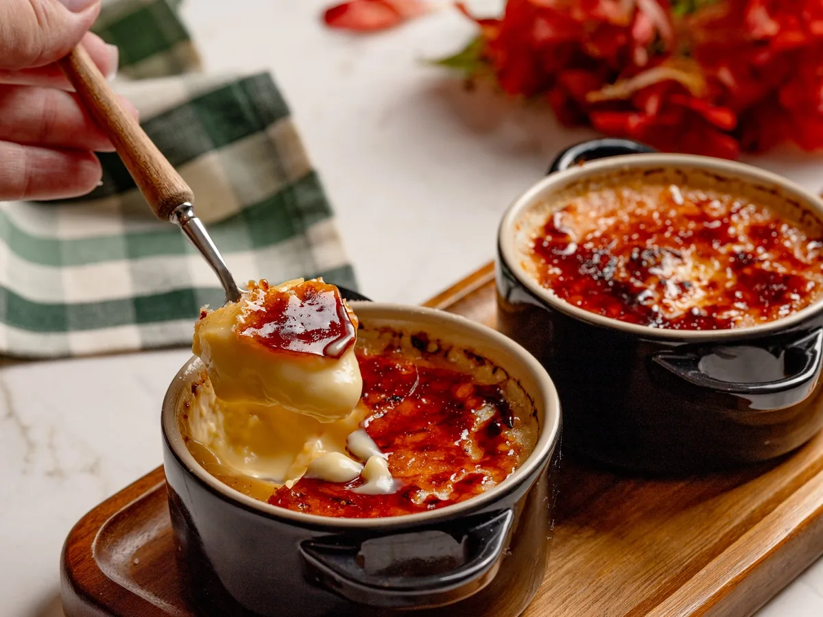Crème brûlée simples
