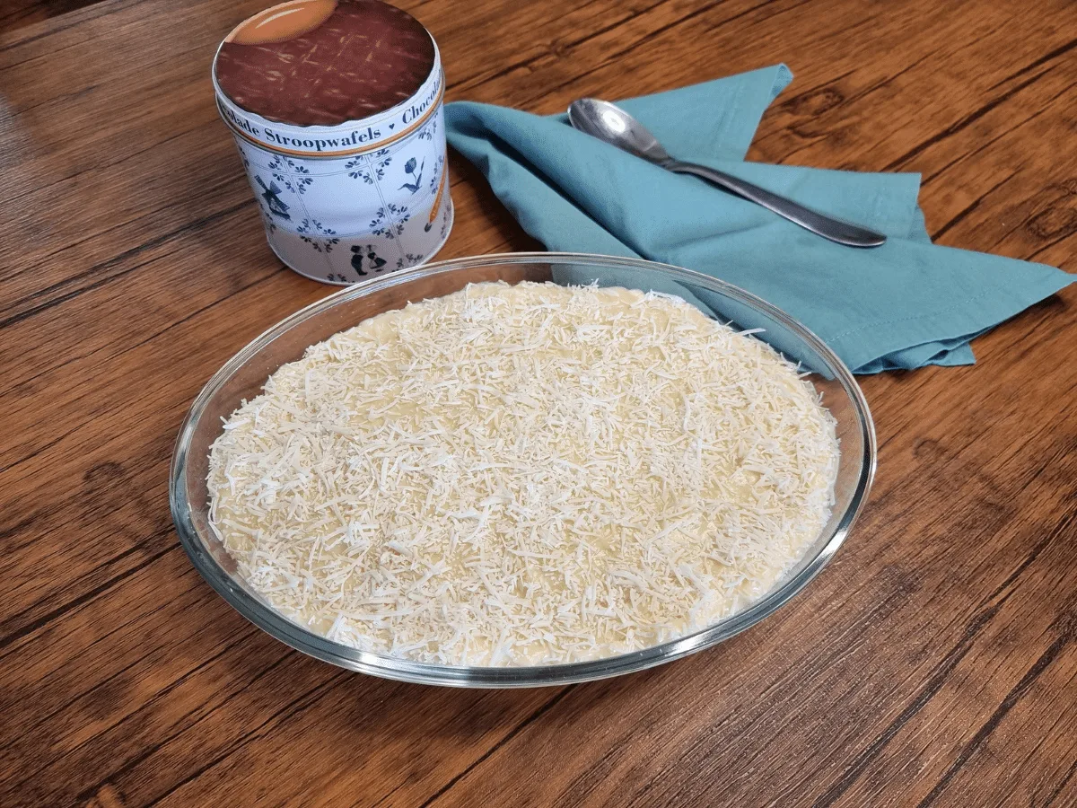 Delícia de abacaxi com coco