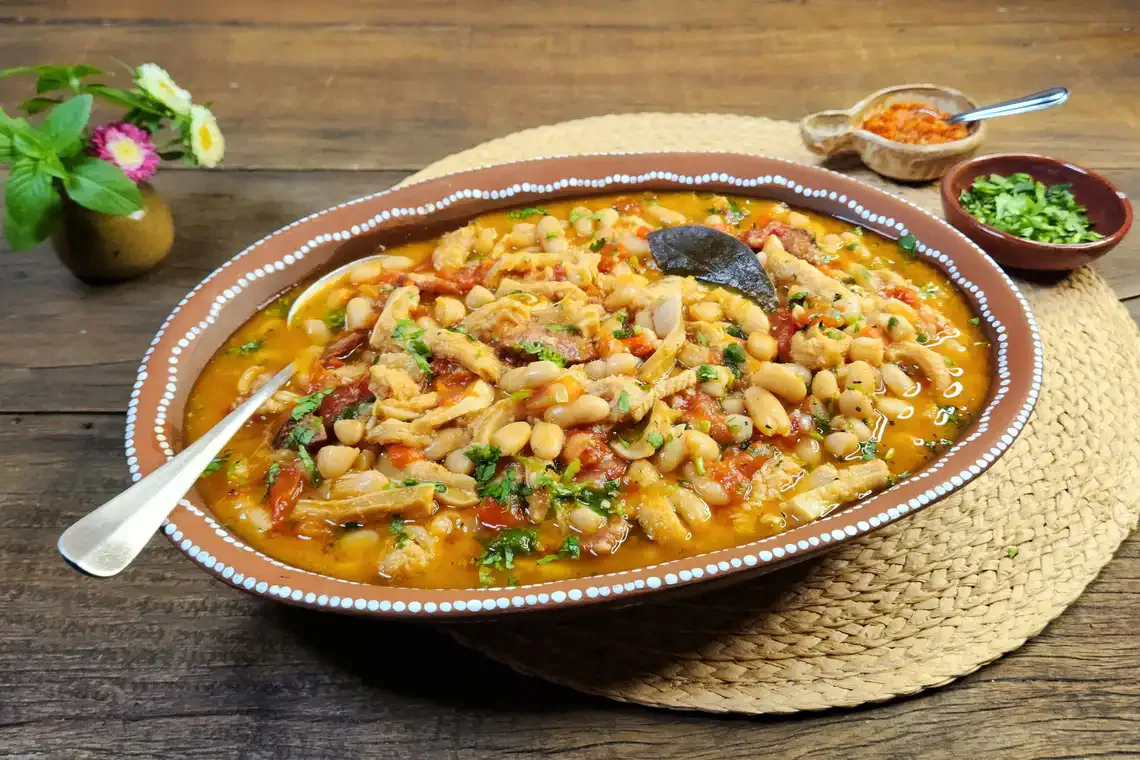 Dobradinha na panela de pressão elétrica