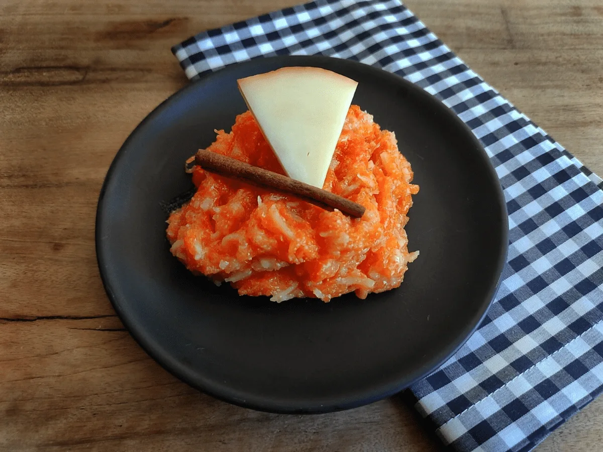 Doce de abóbora cremoso com coco