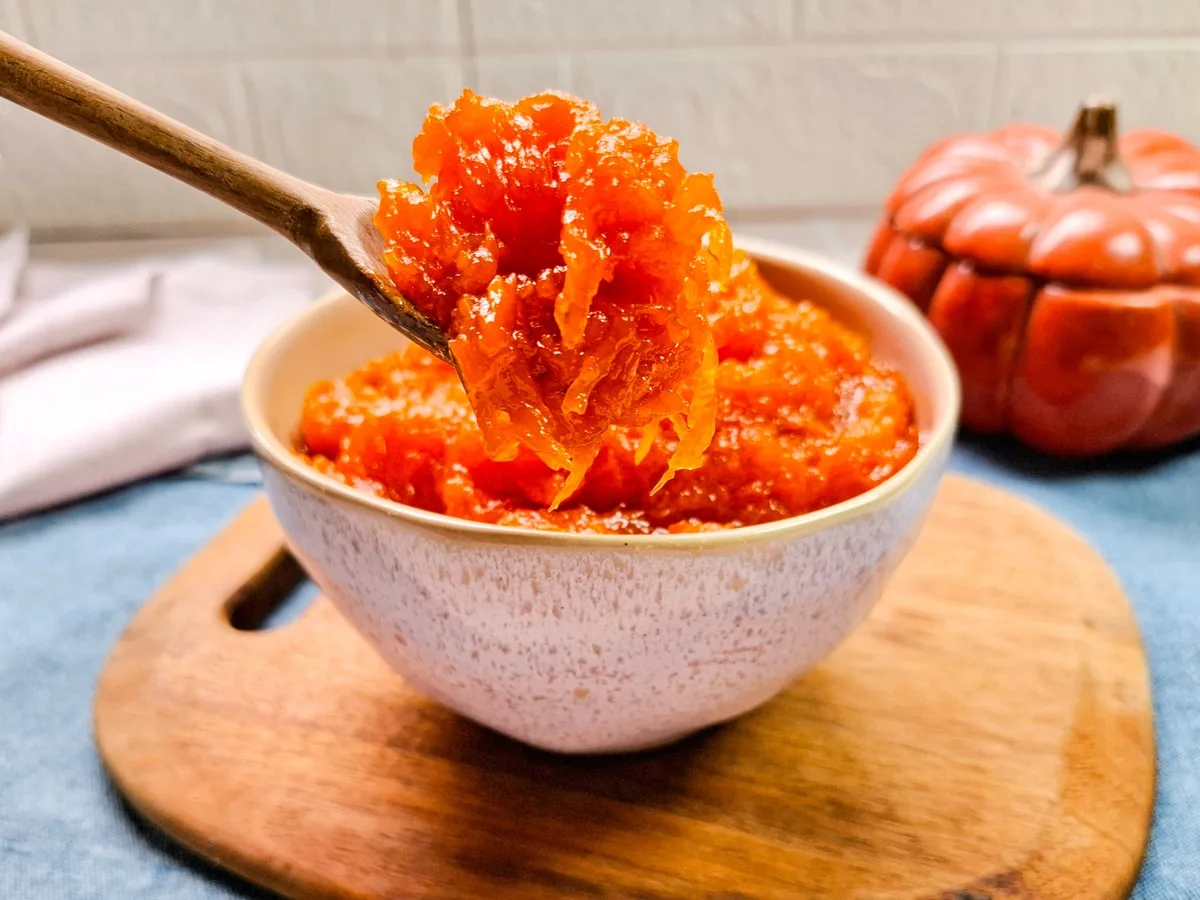 Doce de abóbora simples