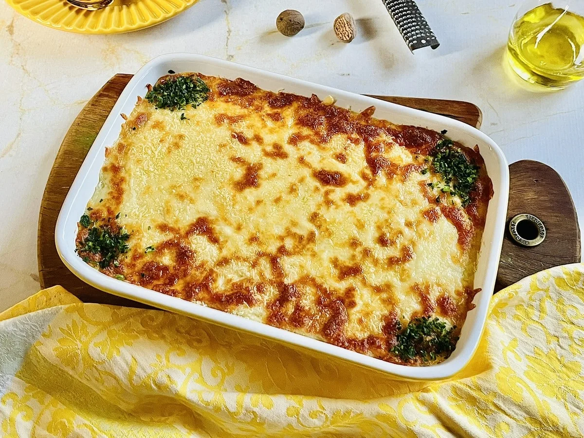 Escondidinho de bacalhau