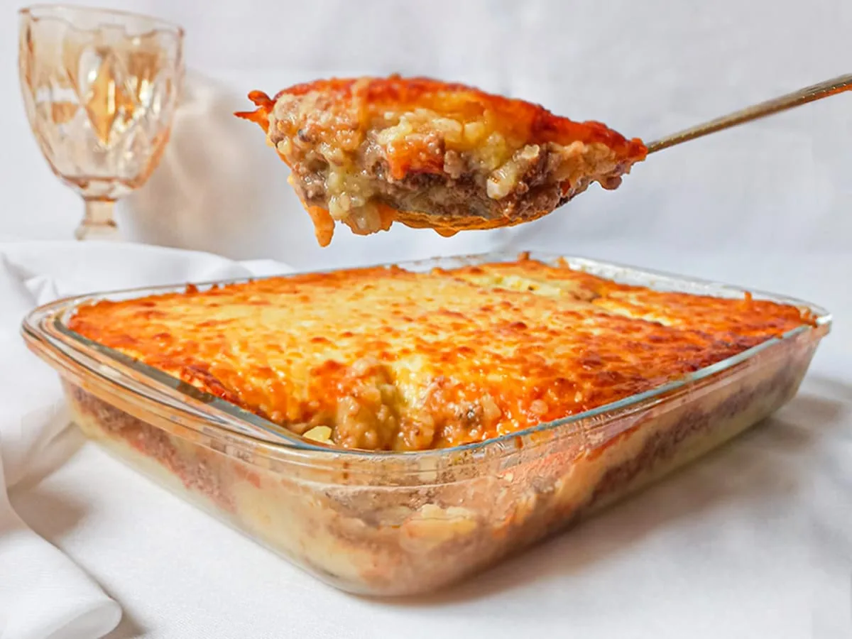 Escondidinho de carne moída fácil e rápido