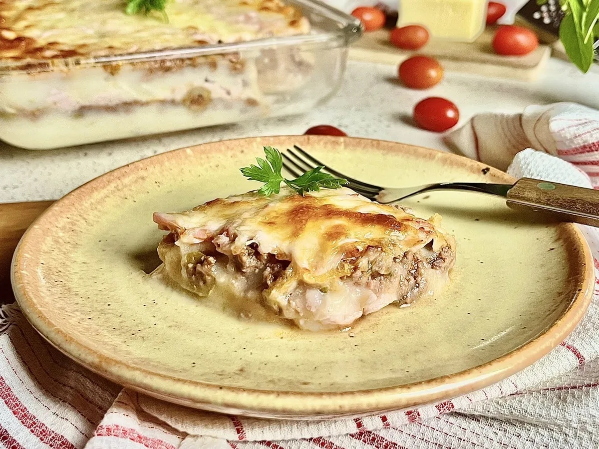 Escondidinho de carne moída simples