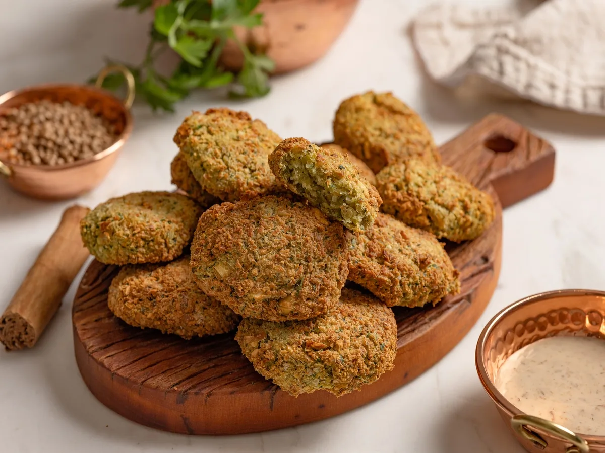 Falafel na air fryer