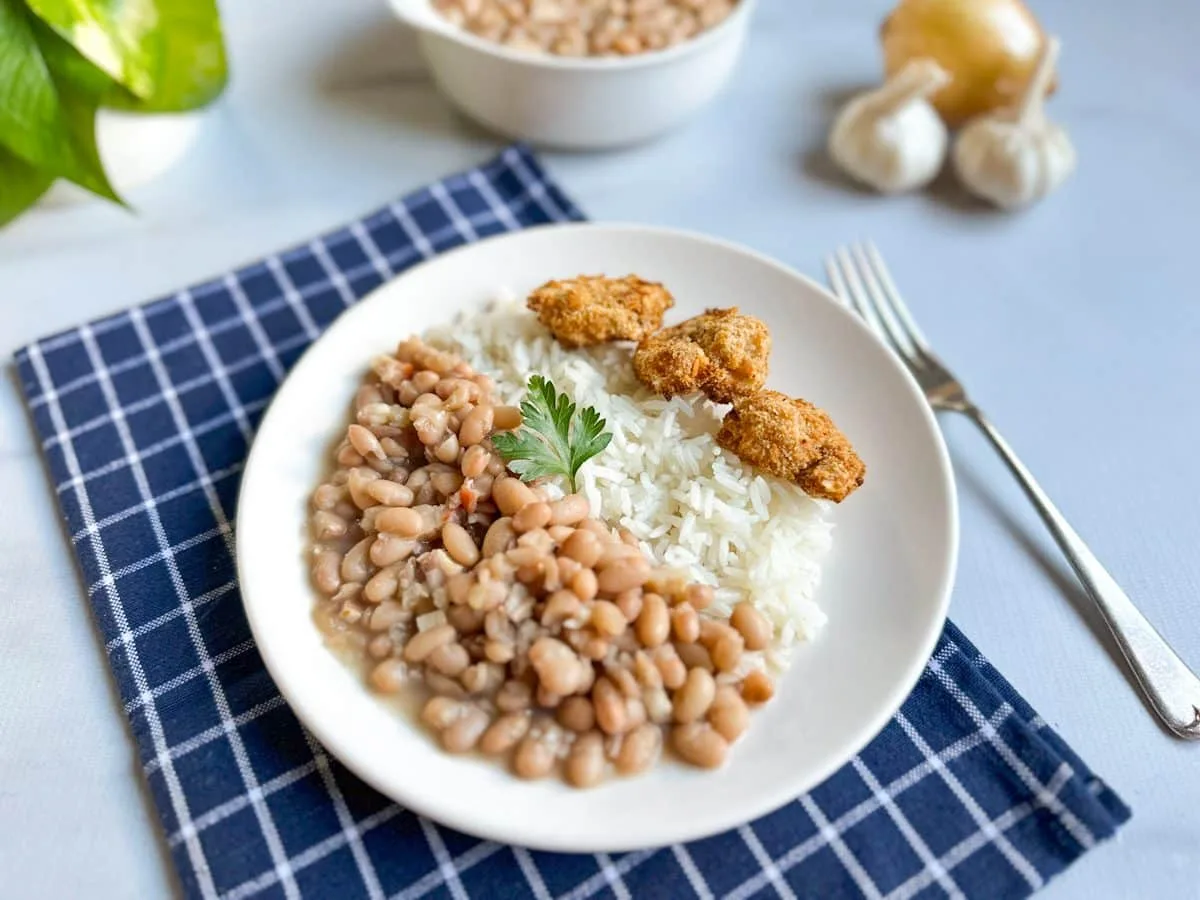 Feijão carioca na pressão