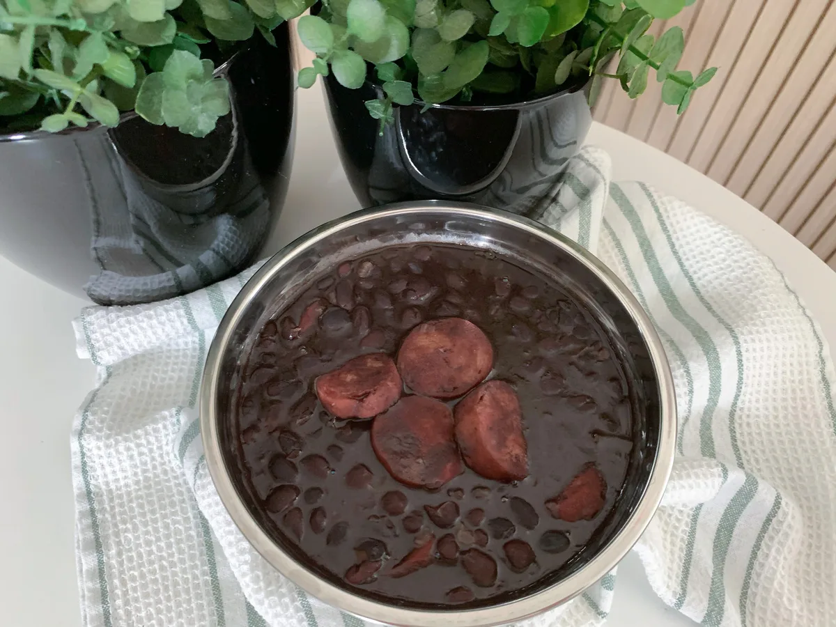 Feijão preto fácil