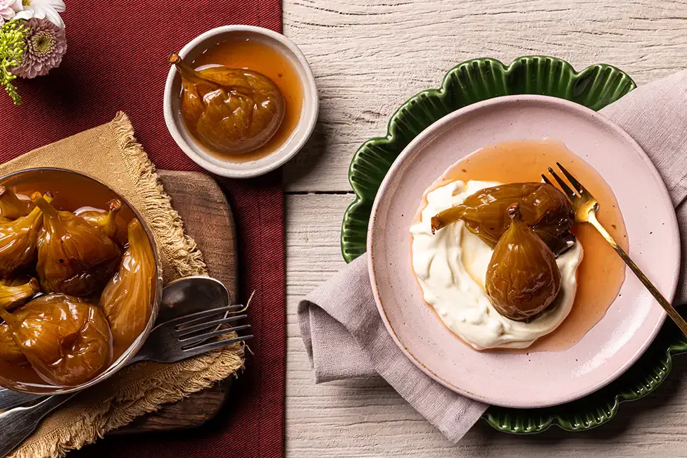 Figo em calda na panela de pressão elétrica