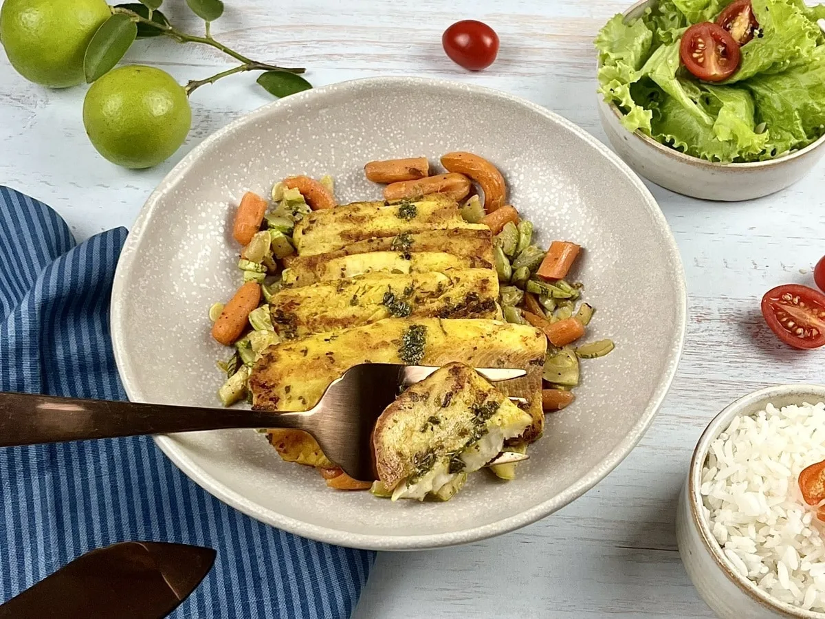 Filé de mapará grelhado