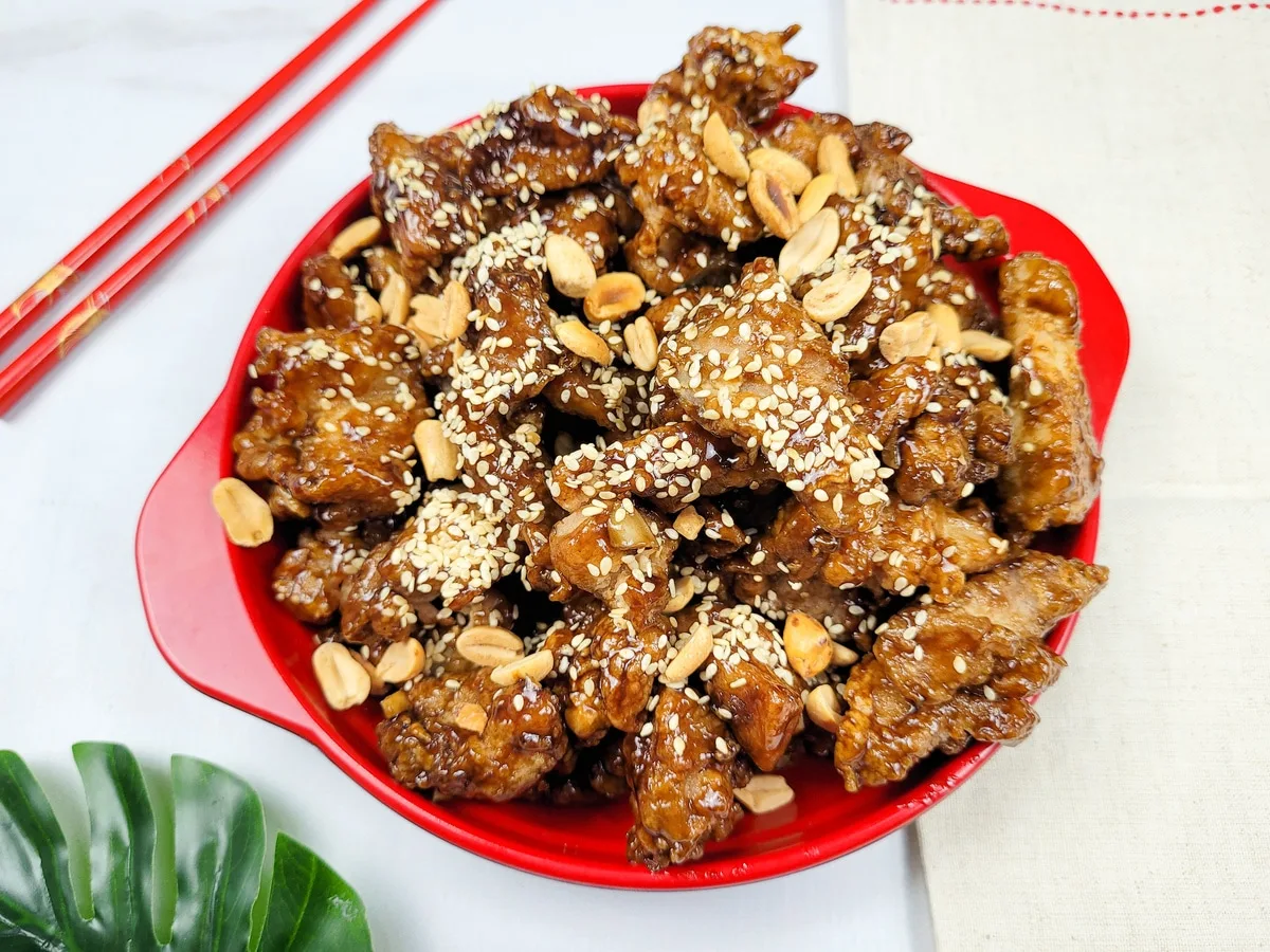 Frango frito coreano