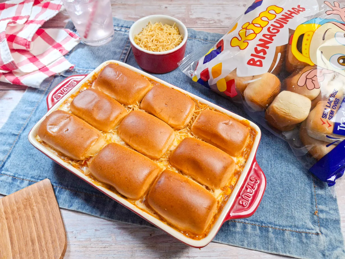 Hot dog de forno