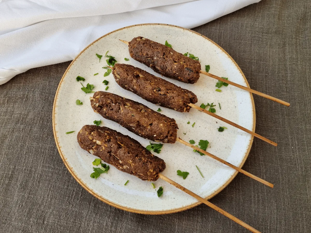 Kafta de forno vegana