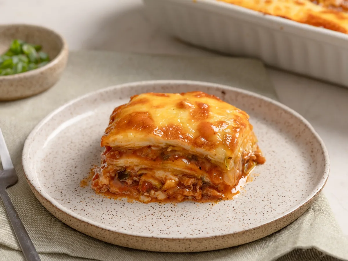 Lasanha de abobrinha