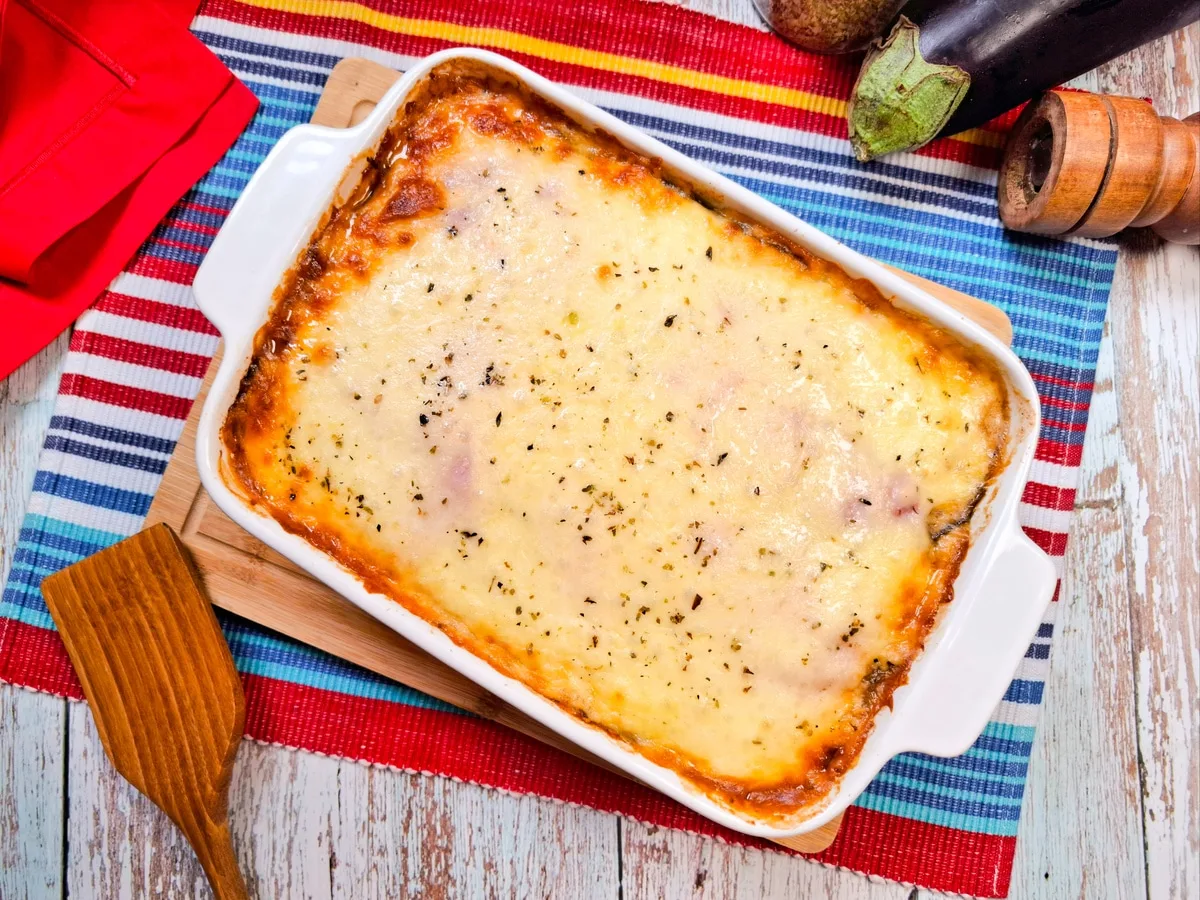 Lasanha de berinjela fácil