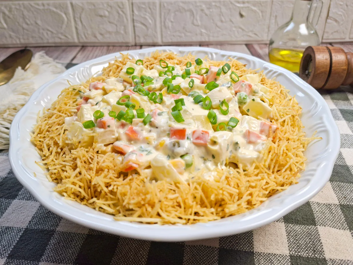 Maionese de batata para churrasco