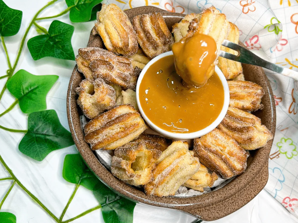 Minichurros na air fryer