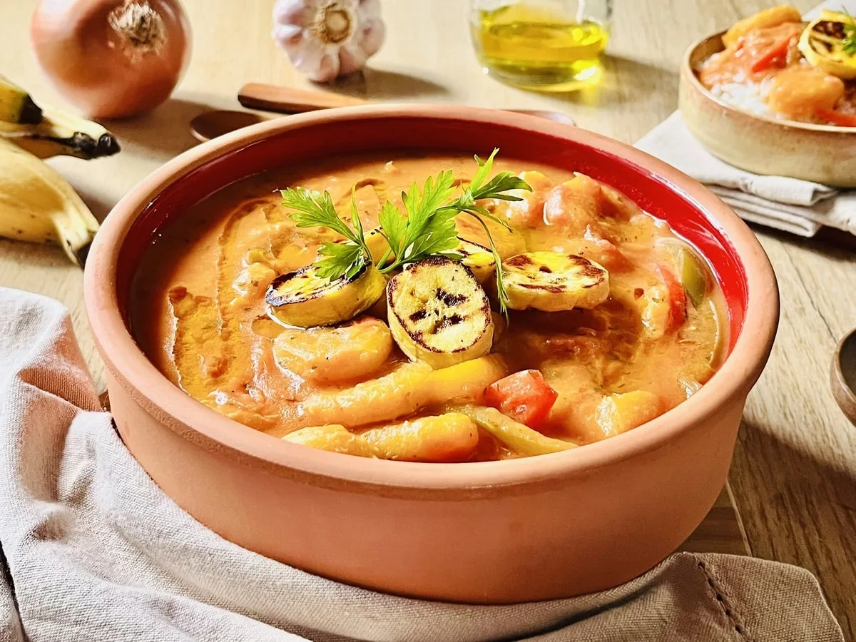 Moqueca de banana-da-terra
