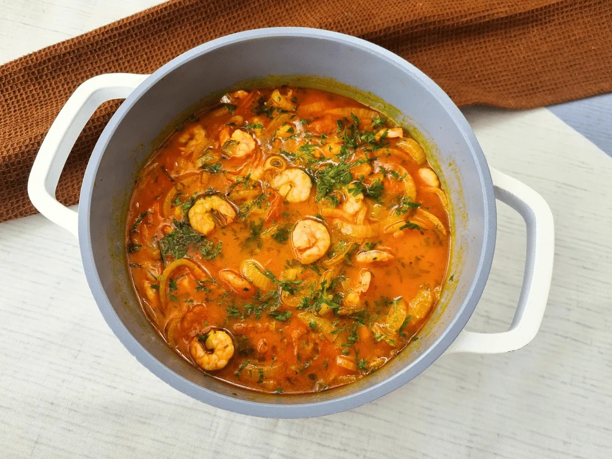 Moqueca de camarão