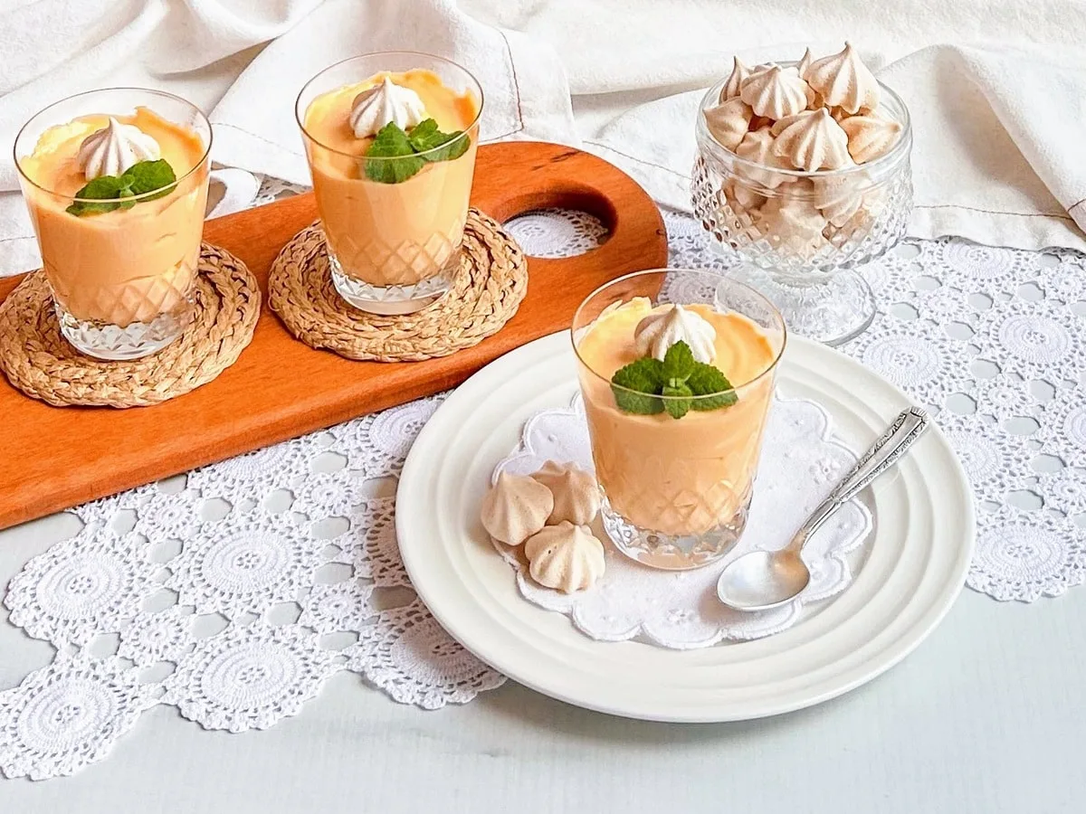 Mousse de manga simples