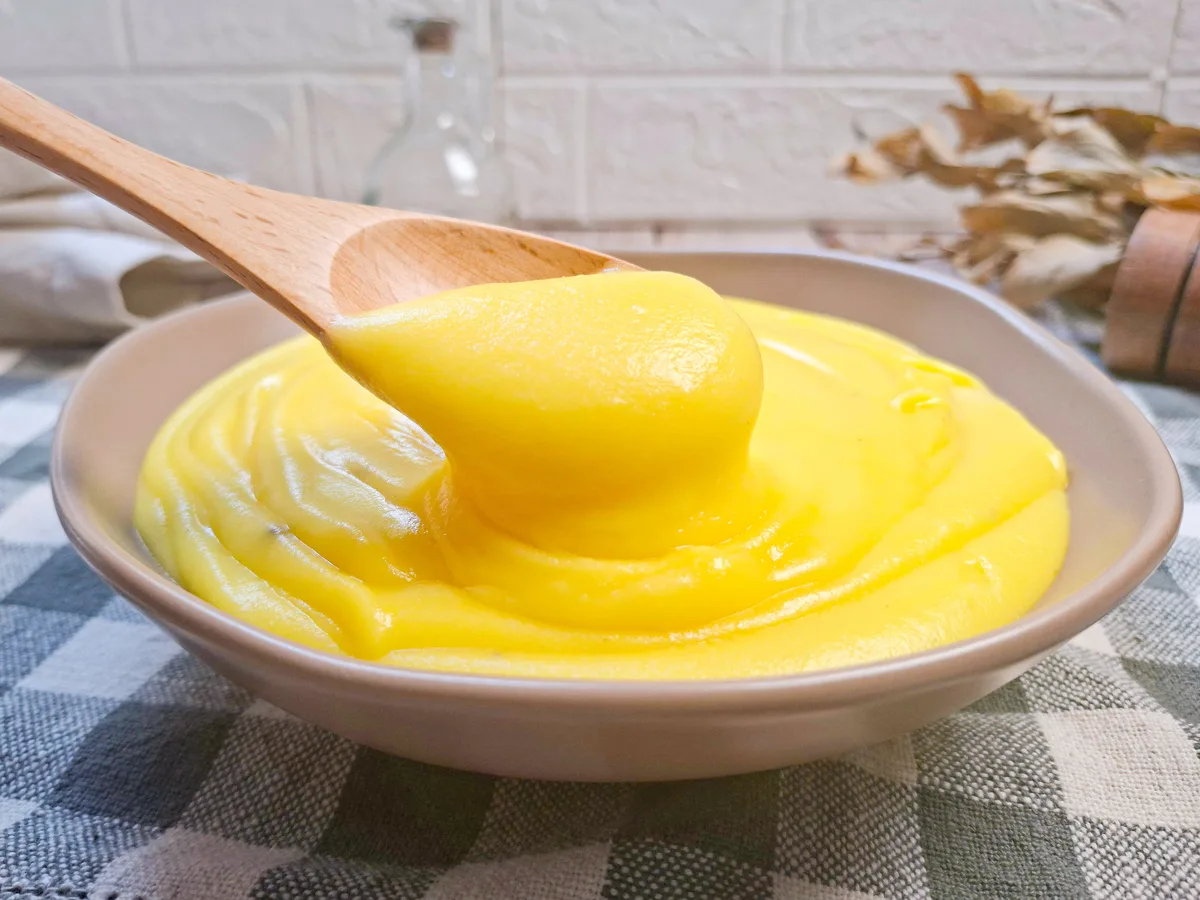 Mousseline de mandioquinha