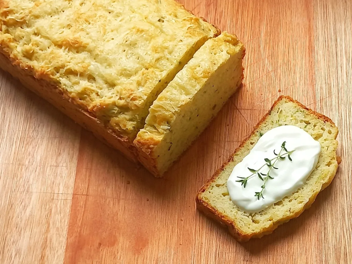 Pão de abobrinha fácil