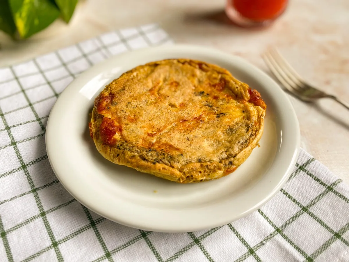 Pão de aveia de frigideira