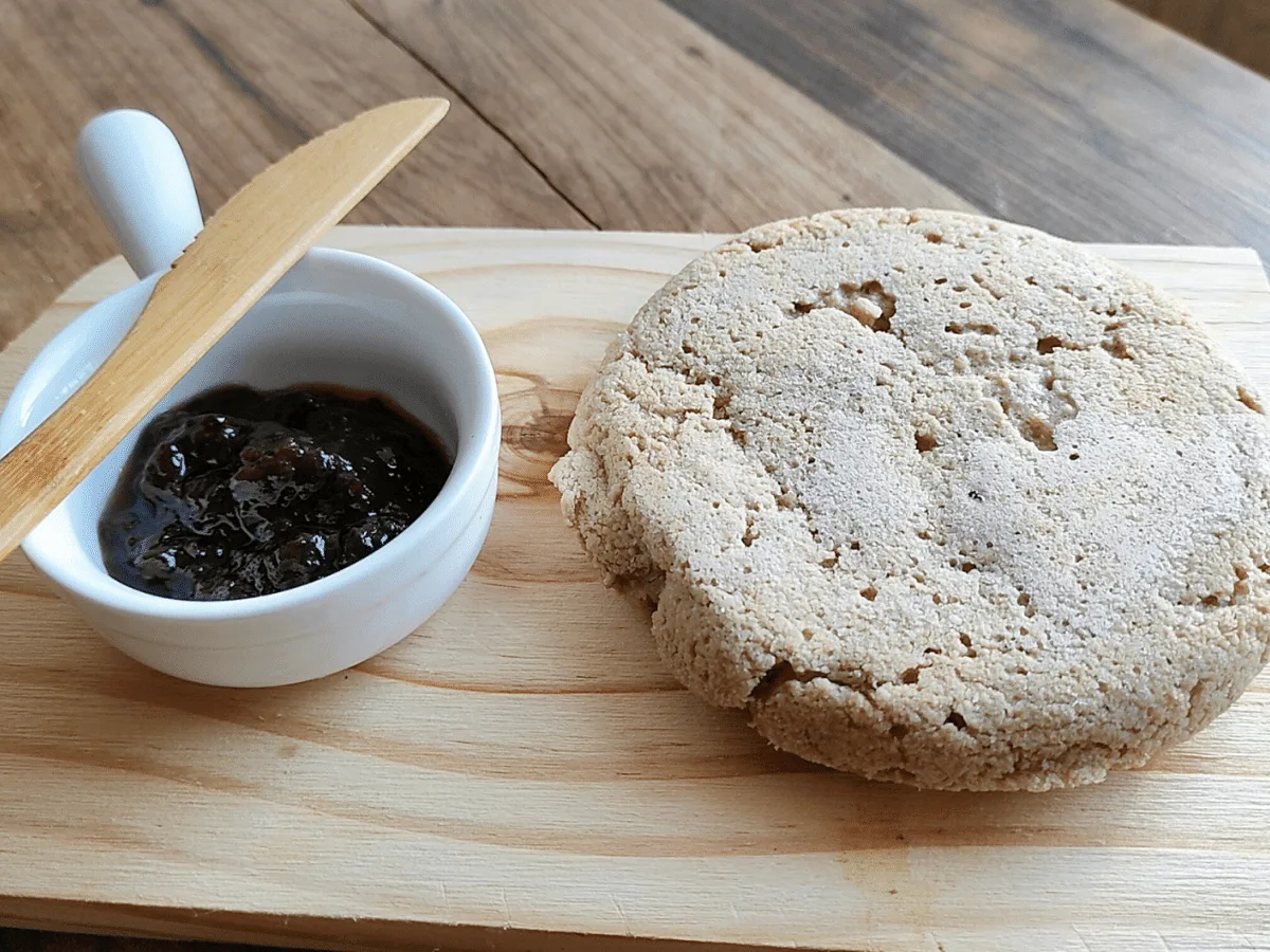 Pão de aveia fit de frigideira