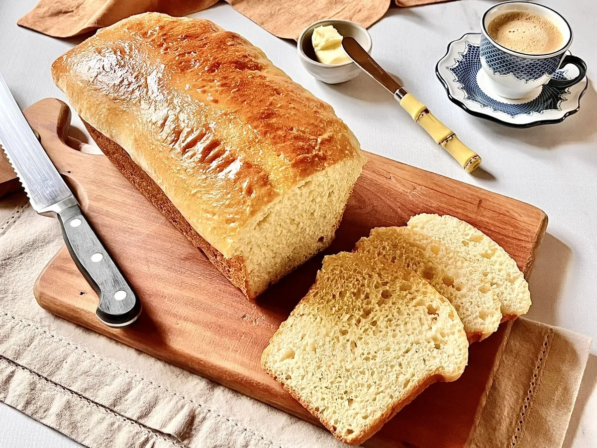 Pão de liquidificador que não precisa sovar