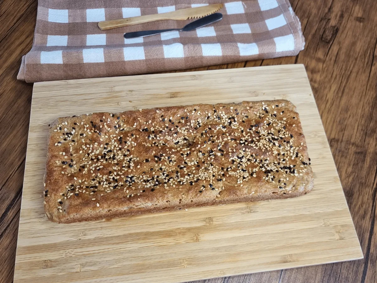 Pão integral caseiro simples