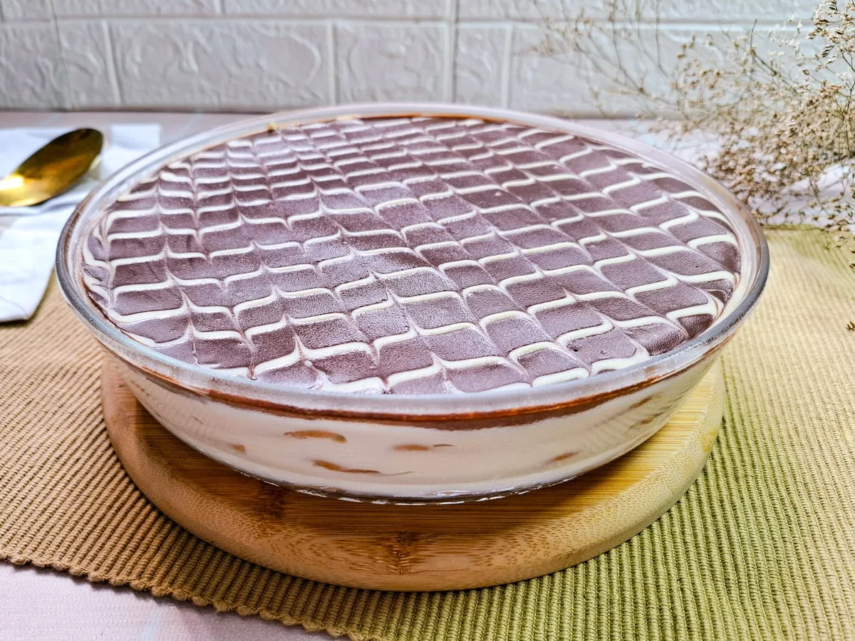 Pavê de bolacha simples