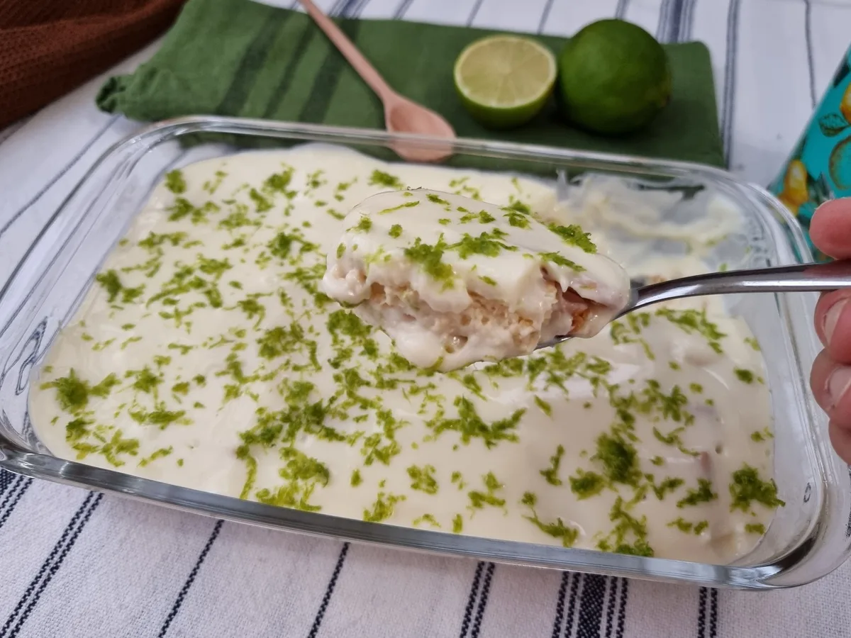 Pavê de limão fácil