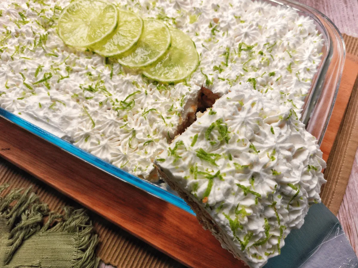 Pavê de limão simples