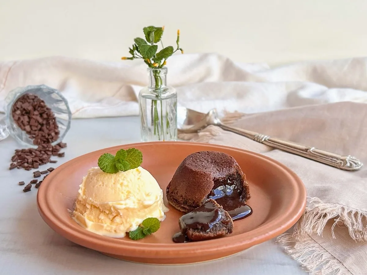 Petit gateau simples e rápido